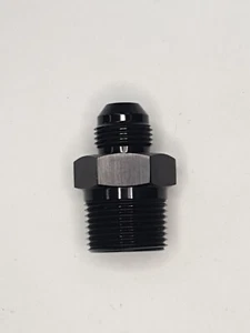 Proflow Adaptor Male -08AN To 3/4in. NPT Straight Black PFE816-08-12BK - Picture 1 of 4