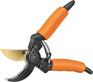 VIVOSUN 8.5" Bypass Pruning Shears for Gardening,w/Professional Grade SK5 Blades - Picture 1 of 6
