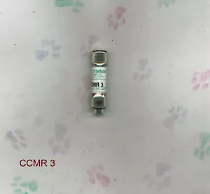 LITTELFUSE CCMR 3 FUSIBLES 600 VOLTIOS 3 AMPERIOS CCM3 - Imagen 1 de 2
