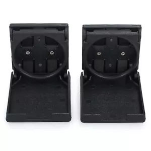 2PCS Folding Cup Holders Beverage Drinking For Car Truck VAN Boat - Picture 1 of 24