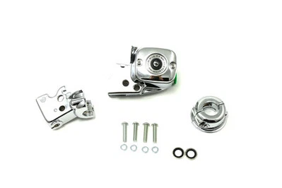 Chrome Handlebar Control Cover Kit fits Harley Davidson - Imagem 1 de 2