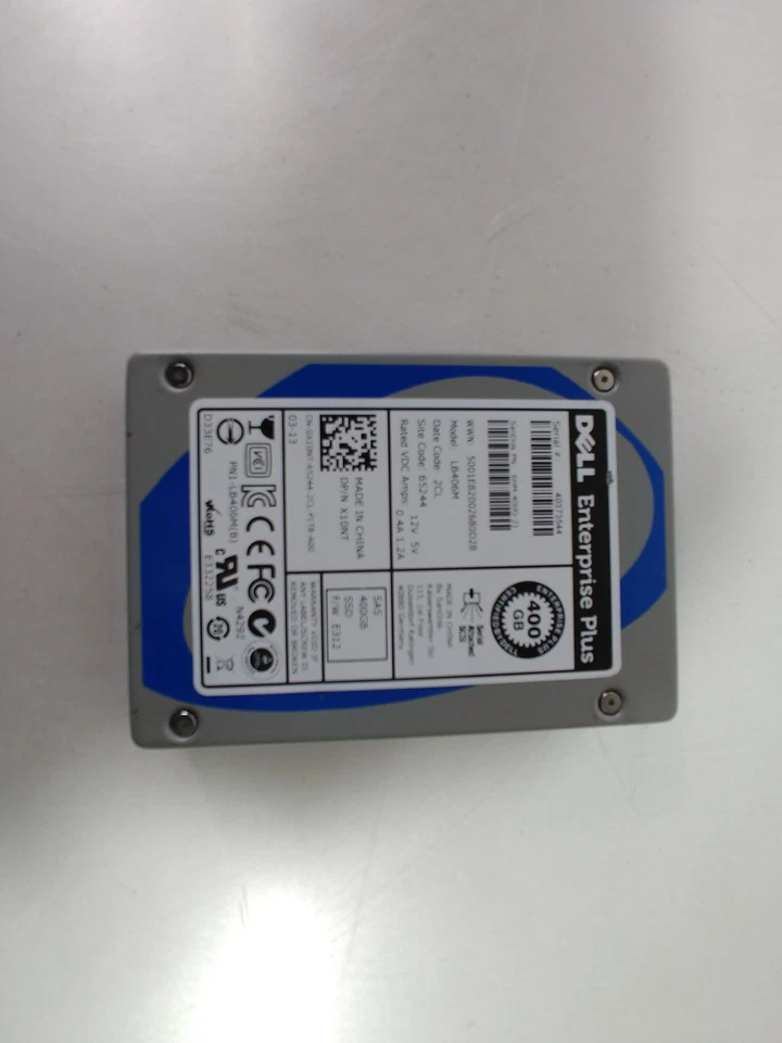 Lot of 2 SanDisk DELL ENTERPRISE PLUS  LB406M 400 GB SAS 2 2.5 in SSD - Image 1 of 3