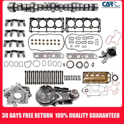 NON MDS Lifters Cam gasket heads Kit for 03-08 Chrysler Dodge Ram 1500 5.7 Hemi - Imagem 1 de 4