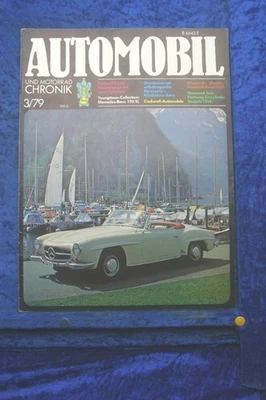 Automobile E Moto Cronaca 3/79 Mercedes 190 SL MG J2 1932 Avon 1933 Panhard - Immagine 1 di 2