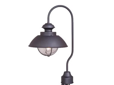 Vaxcel Lighting OP21505 Harwich 1 luz 21" de alto poste de luz - negro Foto 1 de 4