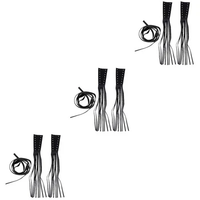  3 Pairs Fransen Für Griffe Motorrad -Lenkergriffe Motorradabdeckung - Bild 1 von 4