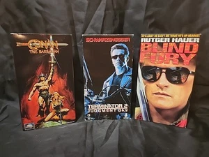 VHS Tapes Conan The Barbarian / Terminator 2 / Blind Fury. CntrVhs1 - Picture 1 of 1