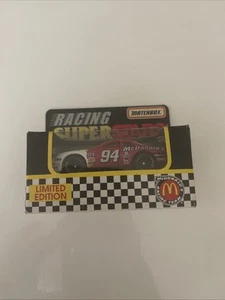 1997 Super Stars #94 Bill Elliott McDonald's Ford Thunderbird Matchbox - Picture 1 of 2