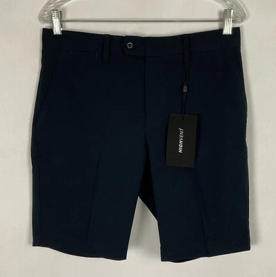 Nuevos pantalones cortos de golf J Lindeberg Vent para hombre azul marino calce ajustado elásticos talla 30 Foto 1 de 4