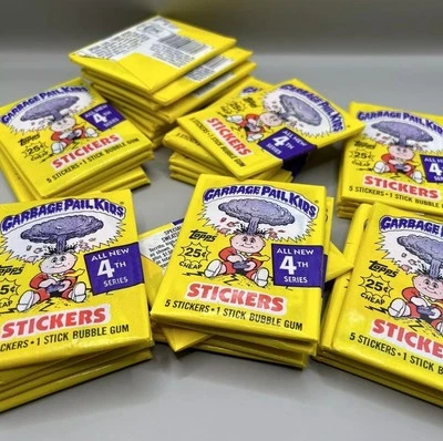 🎉 1986 Topps Garbage Pail Kids Original 4th Series Unopened Wax Packs OS4 GPK🎉 - Image 1 of 4