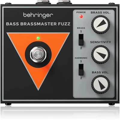 Pedal Behringer Bass Brassmaster Vintage '72 Octave Bass Fuzz Foto 1 de 4