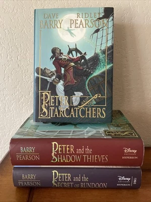 Peter and the Starcatchers Series Books 1-3 by Barry & Pearson HC/DJ Lot of 3 - Image 1 of 4
