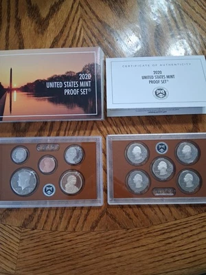 2020- S United States Mint Proof Set – Complete with OGP & COA - Image 1 of 4