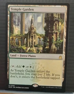 Mtg TEMPLE GARDEN CASI NUEVO Ravnica Remasterizado 0290 -Argo- - Imagen 1 de 4