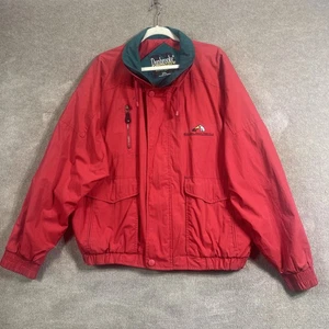 Vintage Dunbrooke Jacket Mens 2XL Red RCA Label Group Nashville Embroidered 90s - Picture 1 of 24