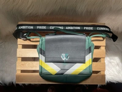 Harry Potter Slytherin Purse Danielle Nicole NWOT Crossbody Embroidered Leather - Image 1 of 4