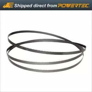 Hoja de sierra de banda POWERTEC 59-1/2"" x 3/8"" x 6 TPI acero de alto carbono 13101 - Imagen 1 de 7