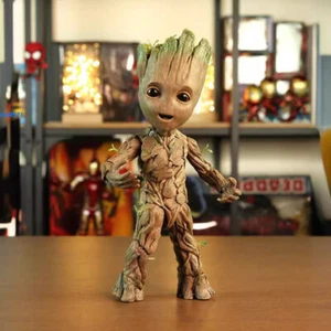 Guardians Of The Galaxy Groot Action Figure 26cm PVC Model Collect Statue Toys - Picture 1 of 6