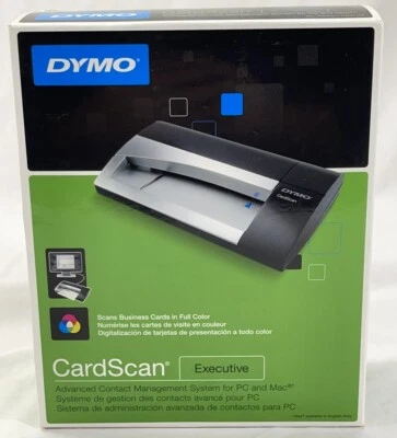DYMO CardScan Executive Business Card Scanner & Contact Management PC & MAC - Image 1 of 4