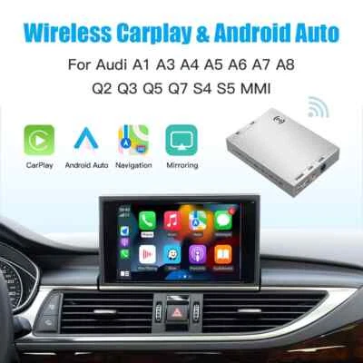 AUTOABC Wireless Carplay Android Auto For Audi A1 A3 A5 A6 A7 A8 S4 S5S6 Q2 Q3 Q5 Q7 RMC