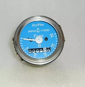 REPLICA FORD 3600 3000 SPEEDOMETER,RPM/HOUR METER,MANUAL,ACW,OUTER DIA 60MM - Picture 1 of 3
