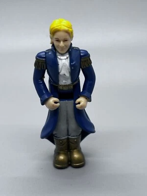 Beauty & The Beast Prince Navy Captain Officer Vinyl Jointed Action Figure 3” - Image 1 of 4