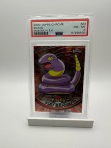 2000 Topps Chrom Pokemon HOLO #23 EKANS PSA 8 - Bild 1 von 2