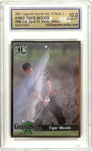 Legends Sports Vol. 2001 13 Num. 1 Tiger Woods USA GEM MINT 10 2000 US Open - Bild 1 von 2