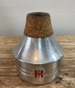 VINTAGE ORIGINAL HARMON WOW WOW TROMPETE DÄMPFER - Aluminium 3 Stück - Bild 1 von 9