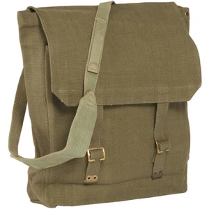 Brit. Armee Tragetasche M37 Large Pack Vintage Haversack Kampftasche Brotbeutel - Bild 1 von 1