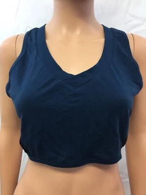 Sujetador Mujer Skin Orgánico 91% Algodón Talla M Color Azul Nuevo !! - Imagen 1 de 4