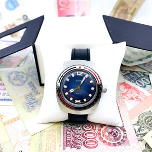 🤿 Raro Vostok Amphibia Sector 2209 Wostok Barrel URSS SU Diver Service 🛠 - Imagen 1 de 12