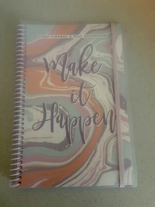 Home Finance & Bill Organizer Monthly Spiral Notebook w/ Pockets SWIRL - Picture 1 of 5