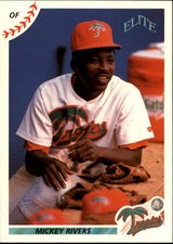 1990 (BB) Elite Senior League #28 Mickey Rivers