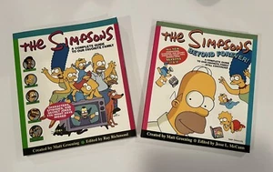 1998 Simpsons : A Complete Guide to Our Favorite Family Matt Groening Set Of 2 - Picture 1 of 7
