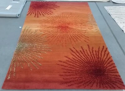 Alfombra Mancha Trasera RUST/MULTI 5'-0" x 8'-0", Precio Reducido 1172771798 SOH712R-5 Foto 1 de 4