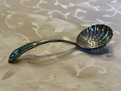 ANTIKER LÖFFEL SILBER 870 21g SILBERLÖFFEL TEESIEB - Bild 1 von 4