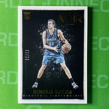 Nemanja Bjelica Rookie #'d 56/99 Acetate 2015-16 Panini Noir RC Timberwolves