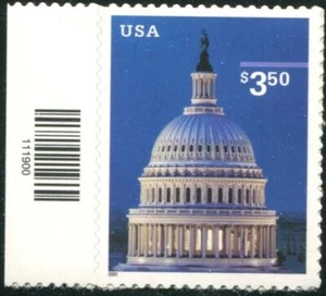 #USA (03001) Stati Uniti 2001 Campidoglio $3,50 (N°3526) Nuovo Adesivo - Imagen 1 de 1
