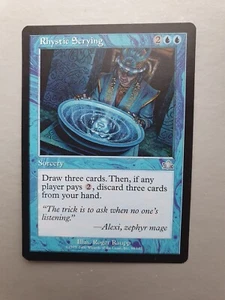 Rhystic Scrying , MTG Prophecy (2000) Uncommon Blue Sorcery NM - Picture 1 of 2