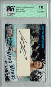 Karo Parisyan 2008 Donruss Americana #RK-KP Auto 079/100 Rookie Card PGI 10