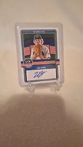 2023 Usa Stars & Stripes Zane Burns Blue Auto - Picture 1 of 2