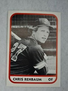 1981 Batavia Trojans TCMA #23 Chris Rehbaum M2
