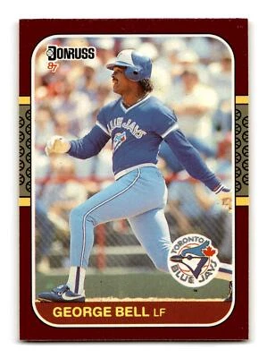 George Bell 1987 Donruss Opening Day #39 Toronto Blue Jays NM-MINT - Image 1 of 2