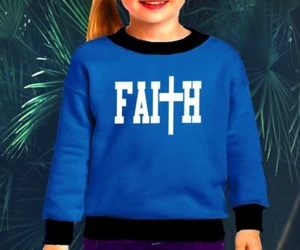 Glaube Mädchen Sweatshirt & Gesichtsmaske Christian Sweats Shirt - Bild 1 von 3