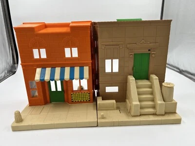 123 Sesame Street Play House MR. Hooper's Store Toy 1984 Playskool Muppets Foto 1 de 4