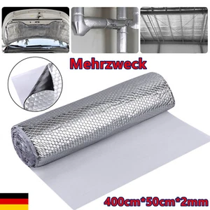 2m² Aluminium-Butyl 50x400cm Schallschutzmatte selbstklebende Fahrzeug Mehrzweck - Bild 1 von 10