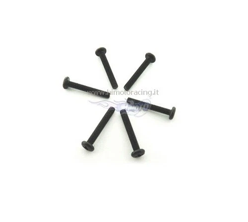 MX5106 Schrauben Kopf Rund 3 16mm 6pz Motocross Ersatzteile HIMOTO 1/4 MX400 - Bild 1 von 1