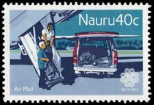 NAURU 272 - World Communications Year "Air Mail Service" (pb49290)