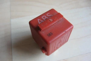 BMW ATE Siemens 61.36-1393404 V23134-A52-X153 Red ABS Relay 6-prong #R22WE - Picture 1 of 4